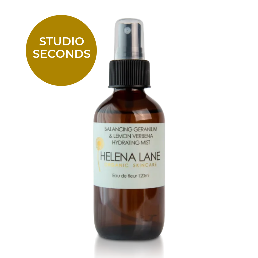 SECONDS - Balancing Geranium & lemon Verbena Hydrating Mist