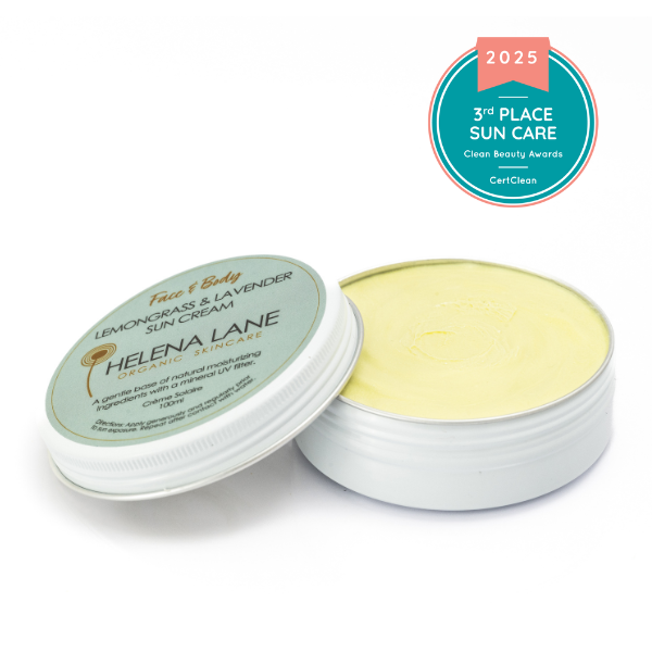 Lemongrass & Lavender Sun Cream - Helena Lane Skincare