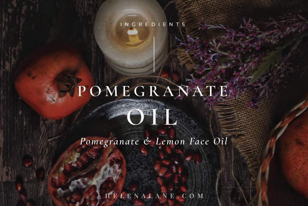 Pomegranate Oil - The star of my award nominated Pomegranate & Lemon Nourishing Facial Oil