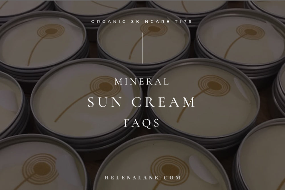 Organic Sun Cream FAQs