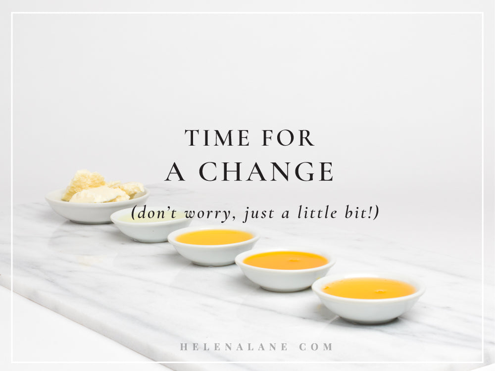 Time for a change (don't worry...just a little bit!)