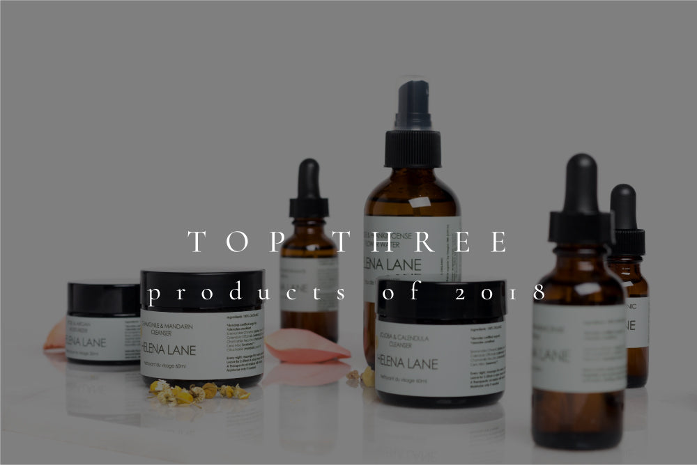 Top 3 Natural Skincare Products of 2018