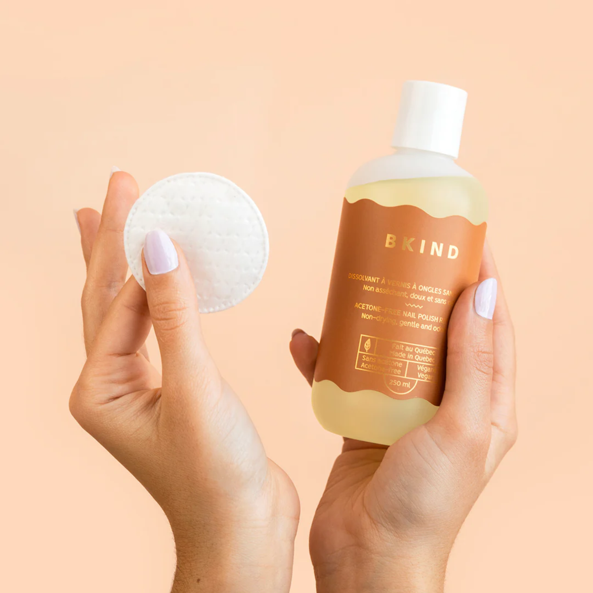 Acetone-Free Nail Polish Remover - BKind