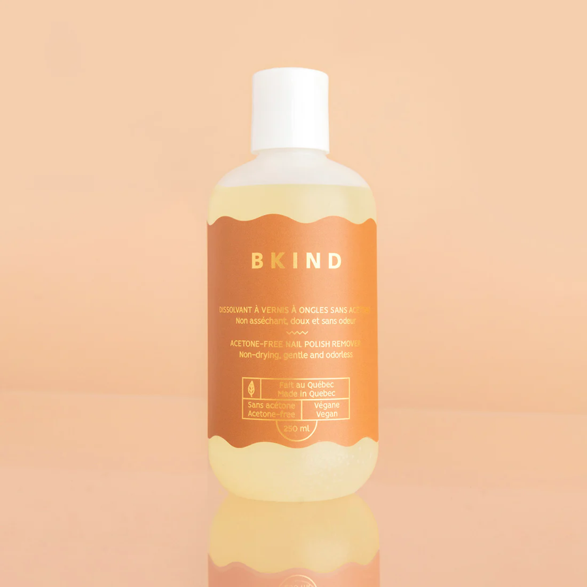 Acetone-Free Nail Polish Remover - BKind