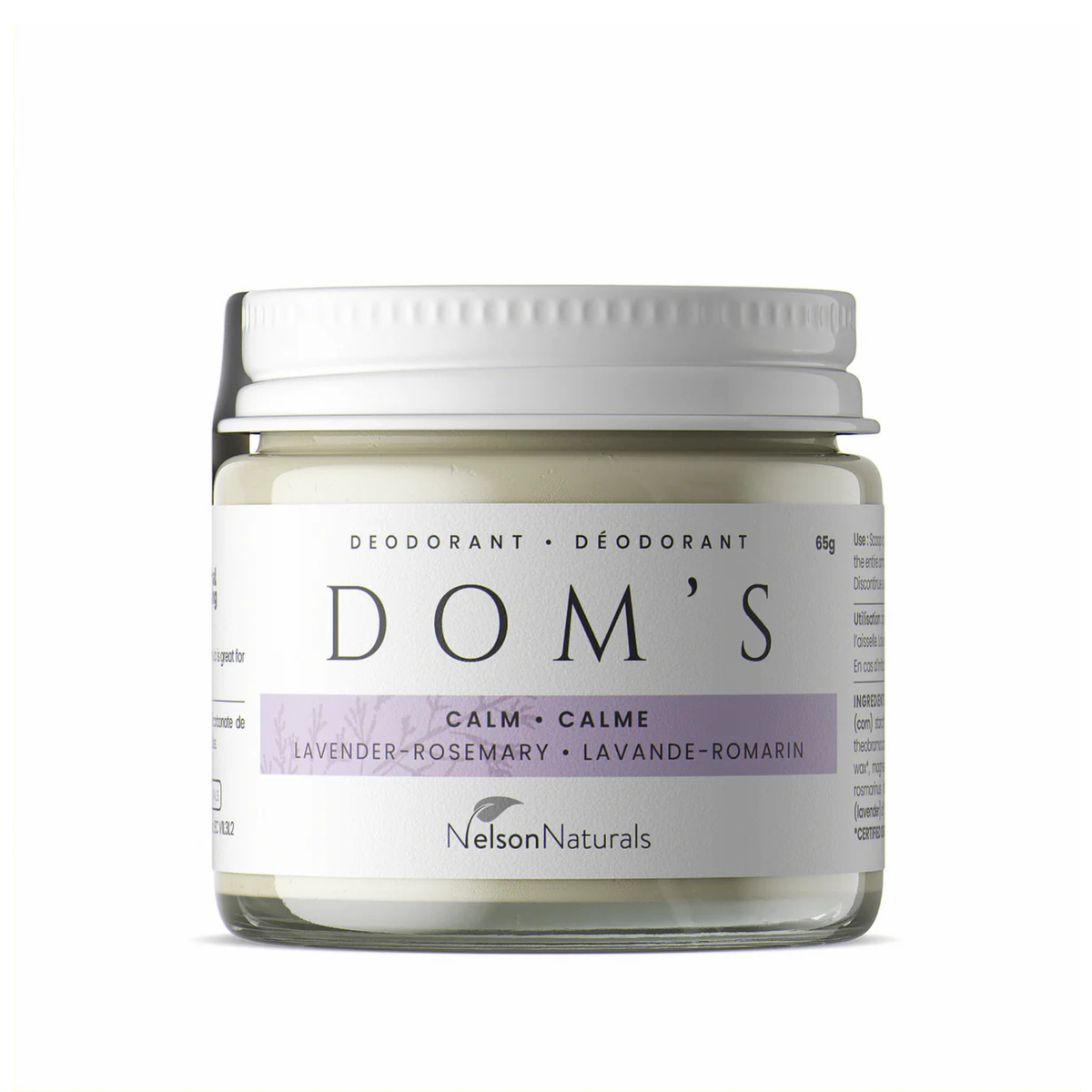 Lavender-Rosemary Deodorant - Dom's Calm