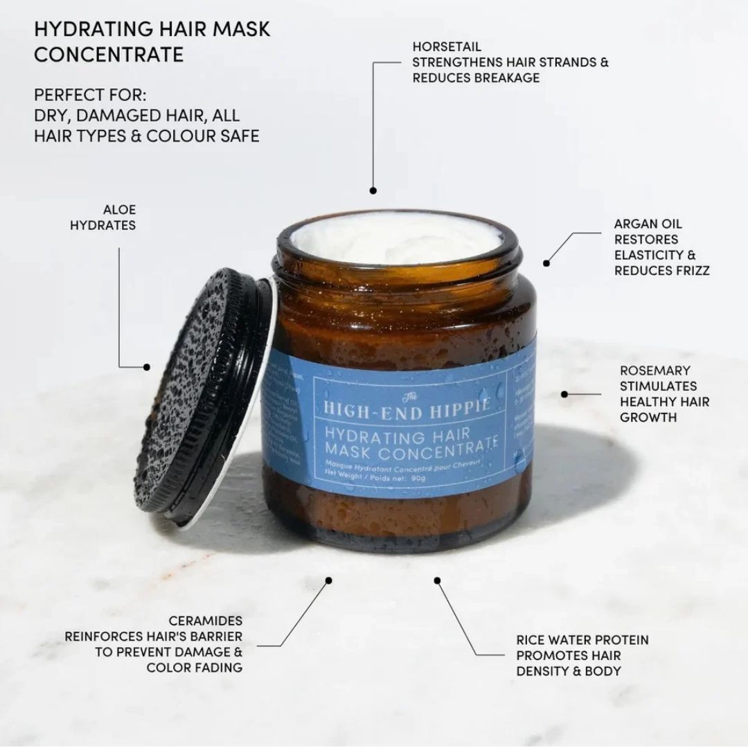 NEW! Hydrating Hair Mask Concentrate - High End Hippie