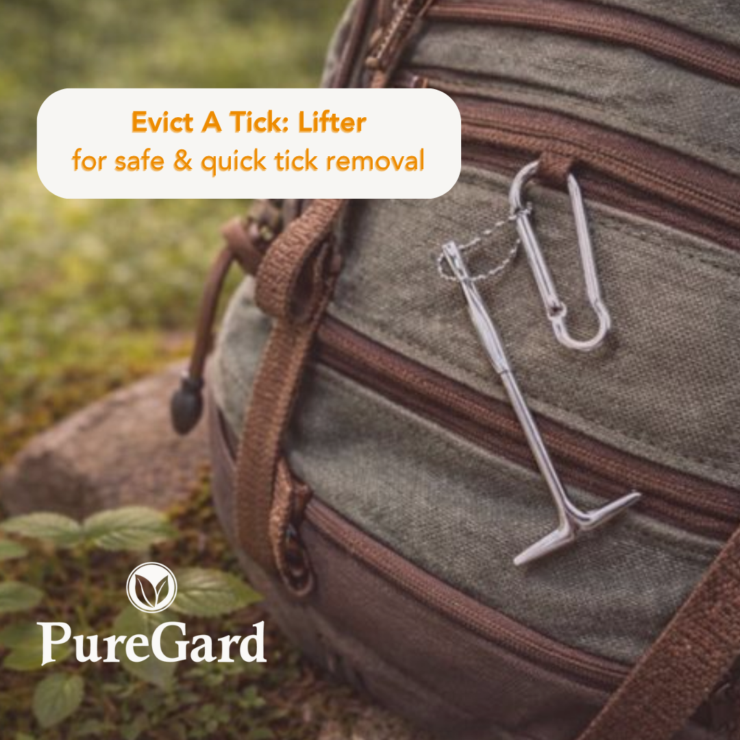 PureGard Evict-A-Tick: Lifter (Tick Remover) with Keychain