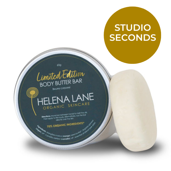 SECONDS - Clary Sage, Spruce &amp; Vetiver Body Butter Bar