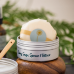 Clary Sage, Spruce &amp; Vetiver Body Butter Bar